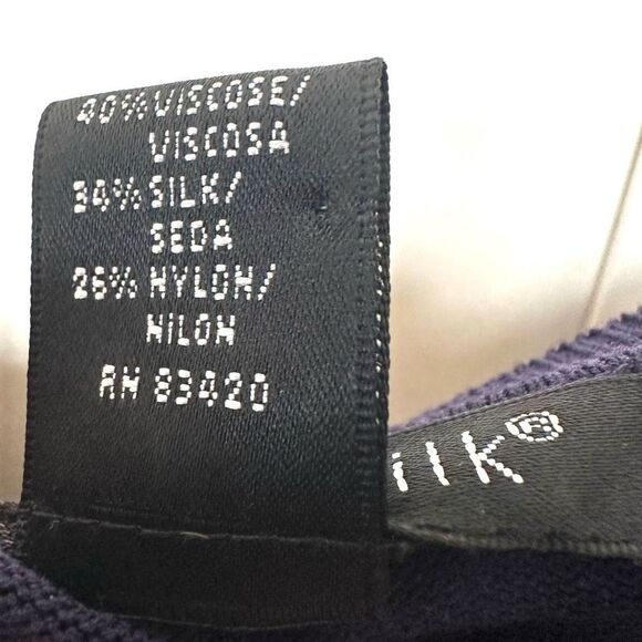 August Silk blue sweater vest - Picture 5 of 10